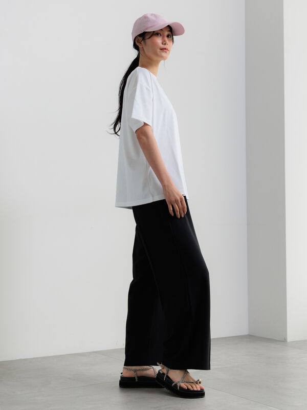 【tea様ご確認用】 遮熱/調温】ビッグTシャツ（オフホワイト/トップス/Tシャツ）| Te