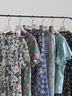 【LIBERTY FABRICS】Vネックフレアワンピース（ブラック/ネイビー）｜Te chichi（テチチ）通販