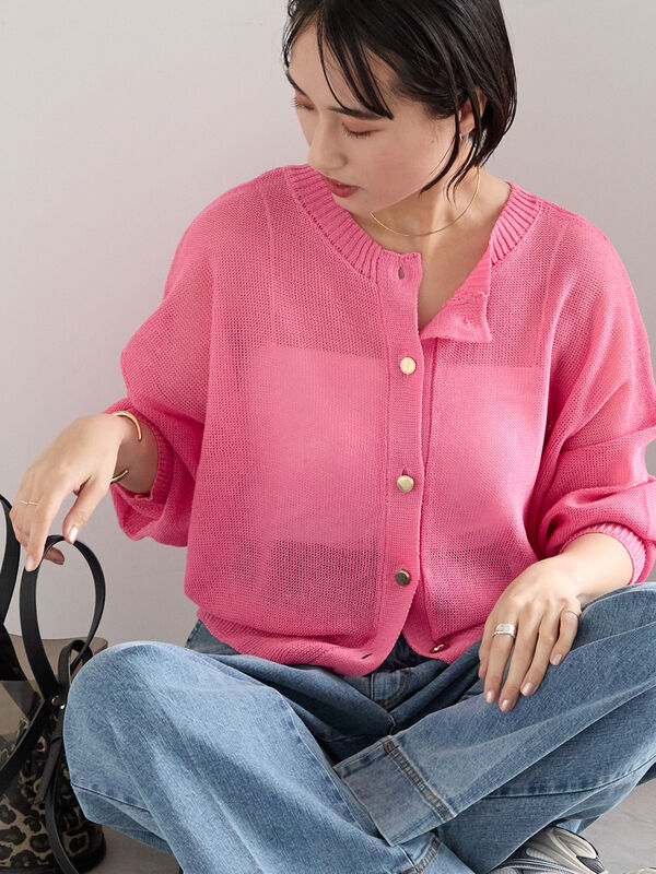 お纏め　ピンクニット2点 手編みボリュームピンクニット | TOPS | OBLI
