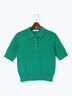 【調温】ハーフスリーブニットポロ（グレー/ブラック/グリーン）｜Te chichi（テチチ）通販