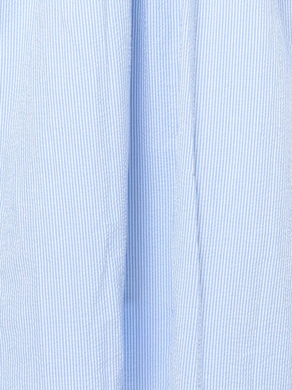 セール】 綿サッカーワンピース《2026 SUMMER LOOK item》（サックス