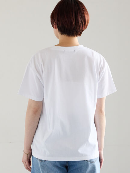 マリリンモンロービーチフォトTシャツ（オフホワイト/ブラック）｜Te chichi（テチチ）通販