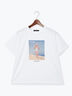 マリリンモンロービーチフォトTシャツ（オフホワイト/ブラック）｜Te chichi（テチチ）通販