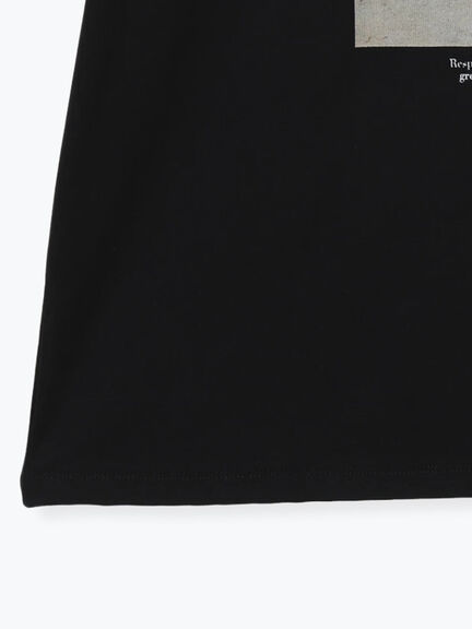 マリリンモンロービーチフォトTシャツ（オフホワイト/ブラック）｜Te chichi（テチチ）通販