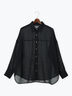 【新色追加】シャンブレーボイルシャツ(セットアップ可)《2026 SUMMER LOOK item》（オフホワイト/ブラック/オレンジ/グリーン/ブルー/ラベンダー）｜Te chichi（テチチ）通販
