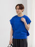 【接触冷感/遮熱/吸水速乾】ショルダータックドルマンTシャツ（ブルー）｜Te chichi（テチチ）通販