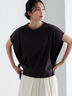 【接触冷感/遮熱/吸水速乾】ショルダータックドルマンTシャツ（オフホワイト/チャコールグレー/ブラック/ブルー）｜Te chichi（テチチ）通販