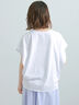 【接触冷感/遮熱/吸水速乾】ショルダータックドルマンTシャツ（オフホワイト/チャコールグレー/ブラック/ブルー）｜Te chichi（テチチ）通販