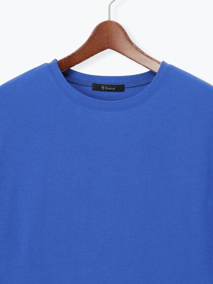 【接触冷感/遮熱/吸水速乾】ショルダータックドルマンTシャツ（オフホワイト/チャコールグレー/ブラック/ブルー）｜Te chichi（テチチ）通販