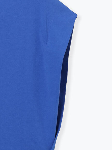 【接触冷感/遮熱/吸水速乾】ショルダータックドルマンTシャツ（オフホワイト/チャコールグレー/ブラック/ブルー）｜Te chichi（テチチ）通販