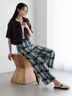 【調温】バティックアソートプリントパンツ（ブラック/イエロー/ネイビー）｜Te chichi（テチチ）通販