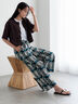 【調温】バティックアソートプリントパンツ（ブラック/イエロー/ネイビー）｜Te chichi（テチチ）通販