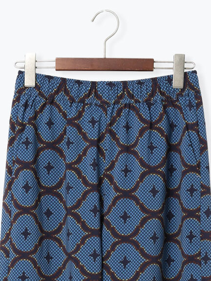 【調温】バティックアソートプリントパンツ（ブラック/イエロー/ネイビー）｜Te chichi（テチチ）通販