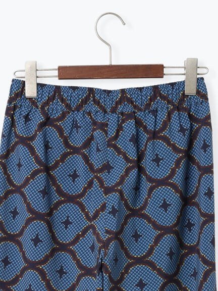 【調温】バティックアソートプリントパンツ（ブラック/イエロー/ネイビー）｜Te chichi（テチチ）通販