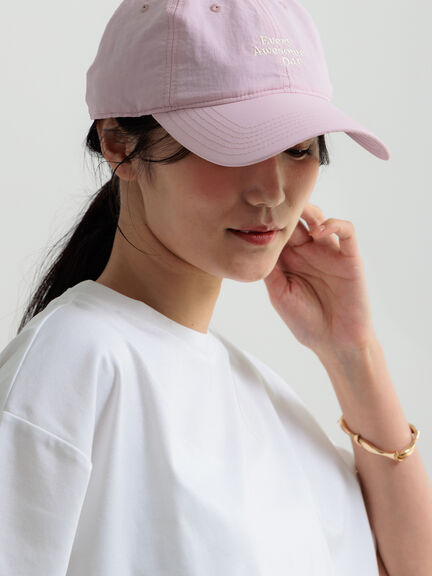 E.A.D Nylon Cap《2026 SUMMER LOOK item》（ブラック/ピンク