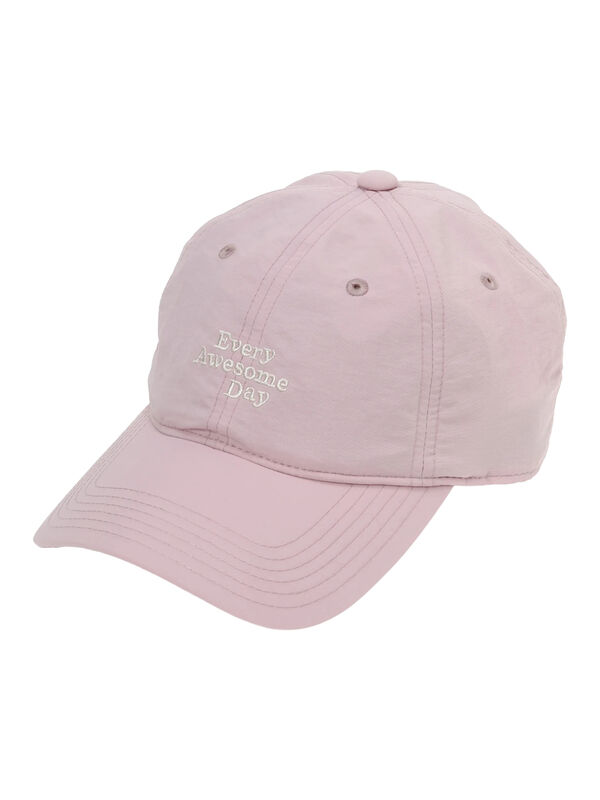 E.A.D Nylon Cap《2026 SUMMER LOOK item》（ブラック/ピンク