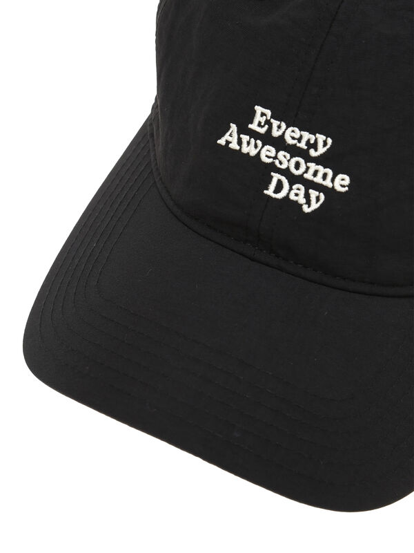 E.A.D Nylon Cap《2026 SUMMER LOOK item》（ブラック/ピンク