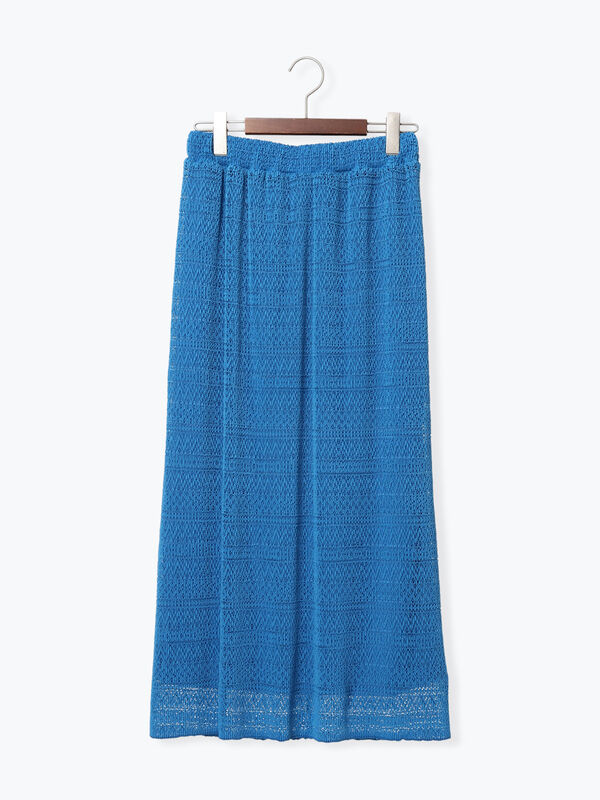 セール】 レースプリーツナロースカート《2026 SUMMER LOOK item