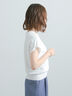 【多機能】フレンチスリーブニット《2026Summer catalog item》（オフホワイト/シルバー/ピンク/サックスブルー/ネイビー）｜Te chichi（テチチ）通販