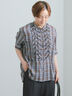 チェックフリルブラウス《2026 SUMMER LOOK item》（イエロー/ブルー/ネイビー）｜Te chichi（テチチ）通販