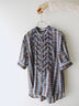 チェックフリルブラウス《2026 SUMMER LOOK item》（イエロー/ブルー/ネイビー）｜Te chichi（テチチ）通販