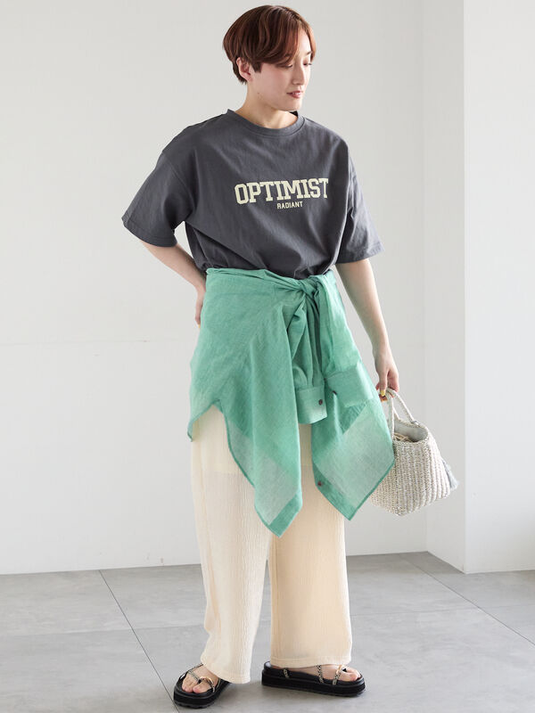 カットクレープイージーパンツ《2026Summer catalog item》（オフ