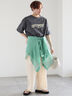 カットクレープイージーパンツ《2026 SUMMER LOOK item》（オフホワイト/ブラック/ブラウン）｜Te chichi（テチチ）通販