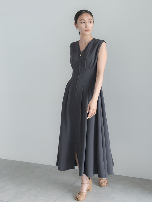 ミックスツイルジャンスカワンピース(セットアップ可)《2026 SUMMER