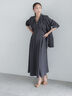 ミックスツイルジャンスカワンピース(セットアップ可)《2026 SUMMER LOOK item》（チャコールグレー/ベージュ）｜Te chichi（テチチ）通販