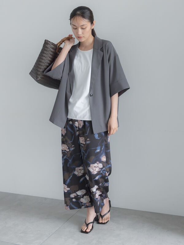 アソートプリントイージーパンツ《2026Summer catalog item》（オフ