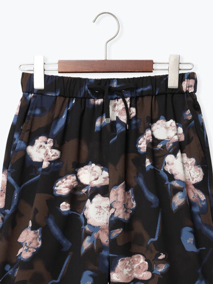 アソートプリントイージーパンツ《2026 SUMMER LOOK item》（オフホワイト/ブラック/ベージュ/ブラウン）｜Te chichi（テチチ）通販
