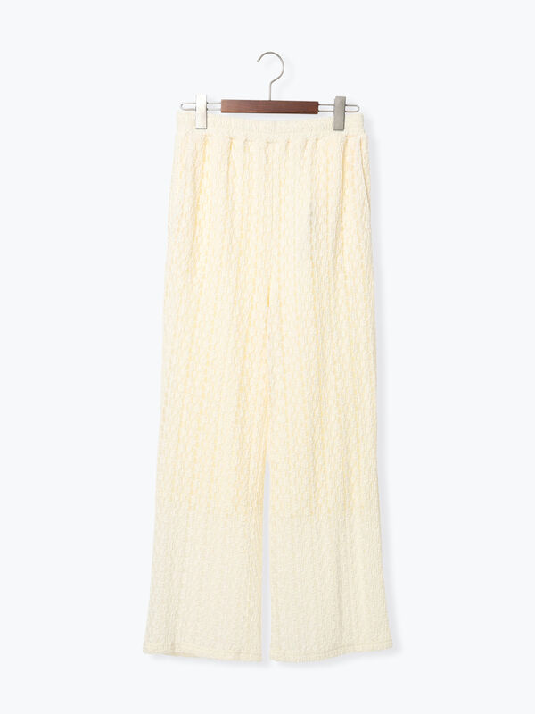 セール】 カットレースイージーパンツ《2026 SUMMER LOOK item》（オフ