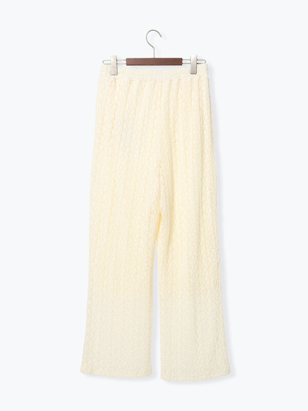 セール】 カットレースイージーパンツ《2026 SUMMER LOOK item》（オフ
