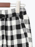 リネンミックスクレープイージーパンツ(セットアップ可)《2026 SUMMER LOOK item》（ブラック/ギンガムチェック/グレンチェック）｜Te chichi（テチチ）通販