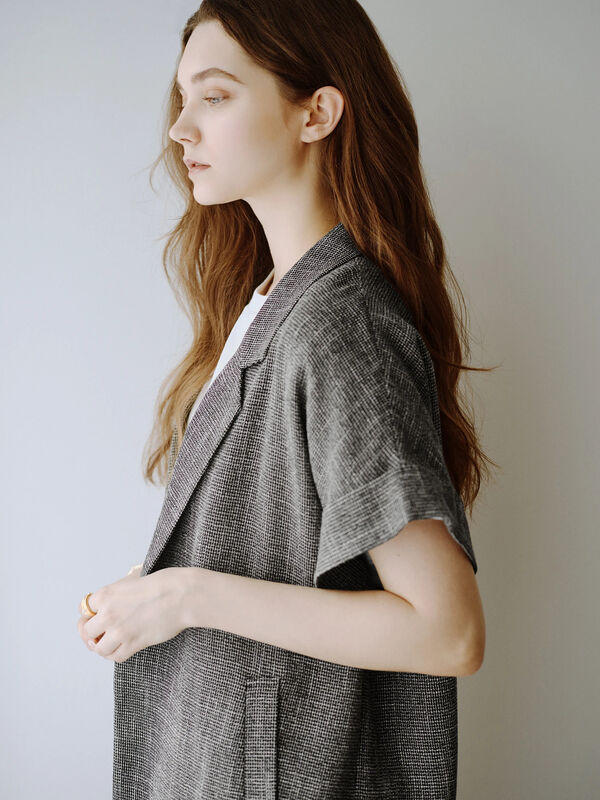 カラミメッシュジャケット《2026 SUMMER LOOK item》（ブラック）｜Te chichi（テチチ）通販