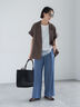 カラミメッシュジャケット《2026 SUMMER LOOK item》（ブラック/ブラウン）｜Te chichi（テチチ）通販