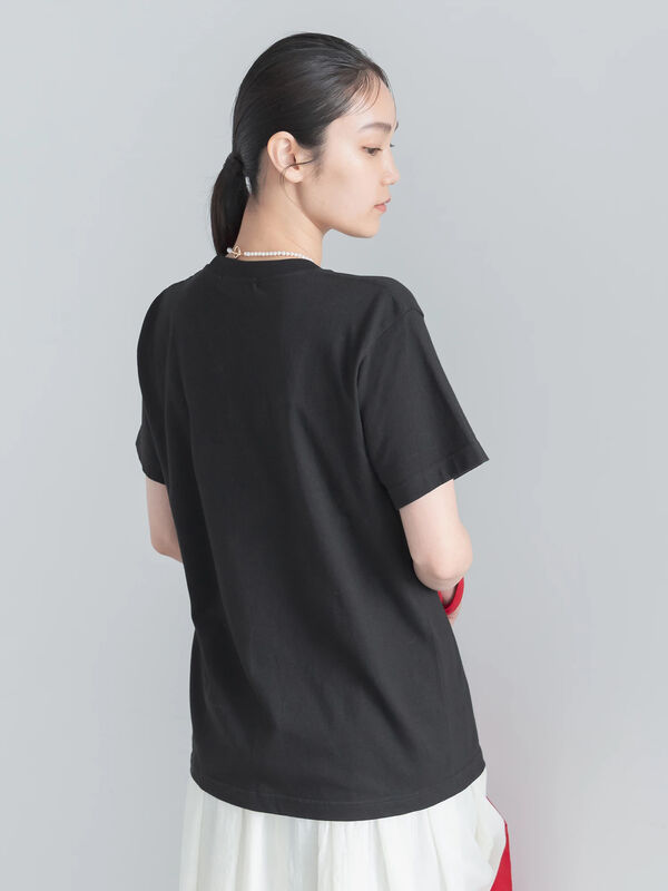 プラダを着た悪魔】ヒールTシャツ（ホワイト/ブラック/トップス/T
