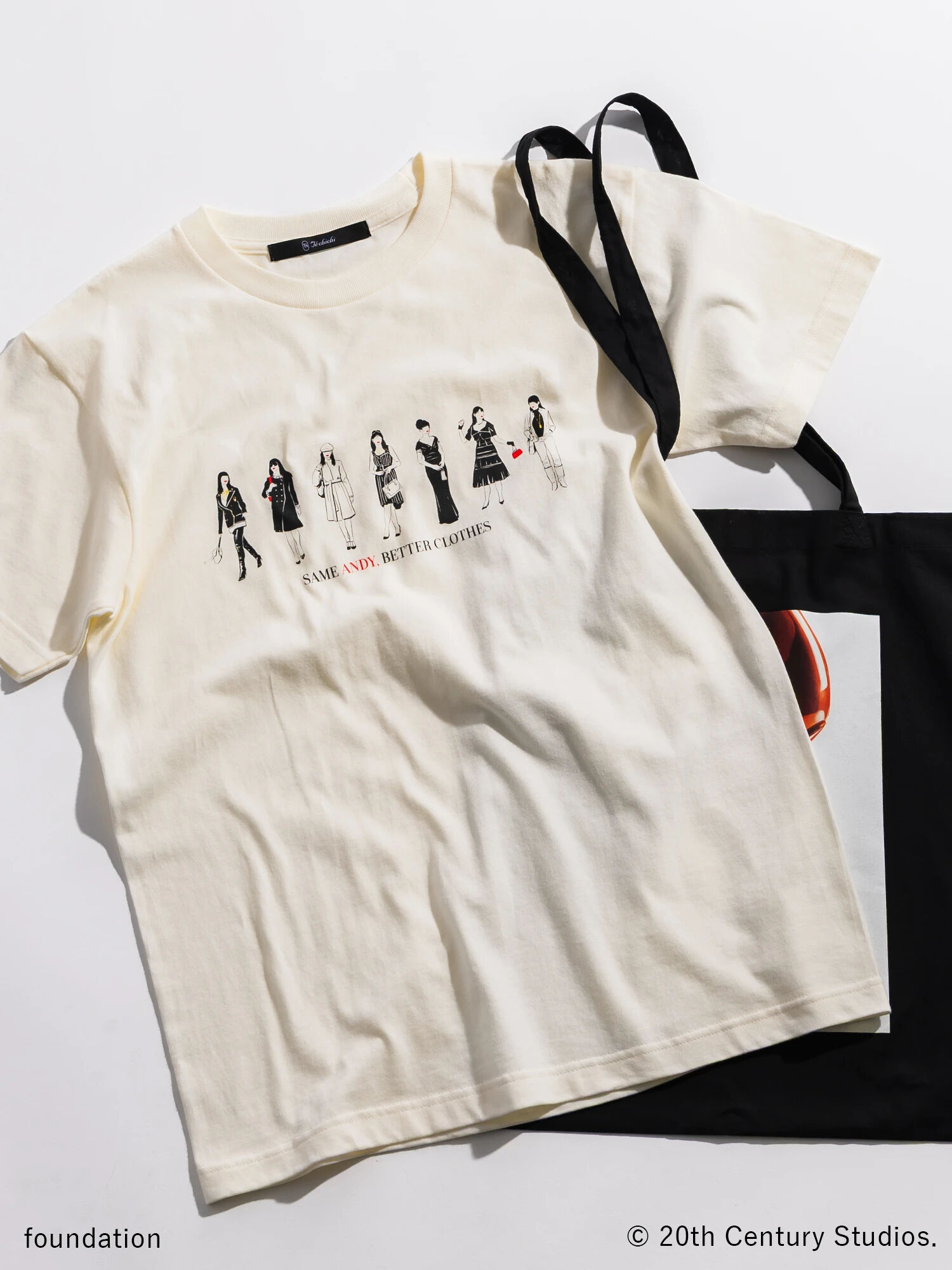 セール】 【プラダを着た悪魔】アンドレアTシャツ（オフホワイト