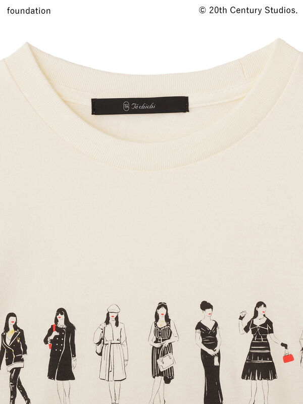 プラダを着た悪魔】アンドレアTシャツ（オフホワイト/アイボリー