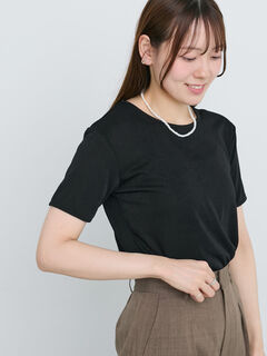 セール】 シャイニーカノコリンガーTシャツ（グレー/ブラック/ブラウン
