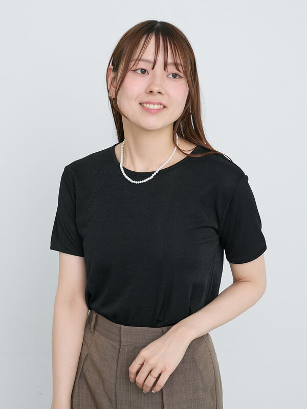 セール】 シャイニーカノコリンガーTシャツ（グレー/ブラック/ブラウン