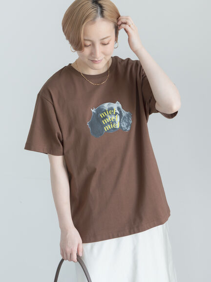 Tシャツ(ブラウン/茶色系)｜レディースファッション通販のCAN ONLINE SHOP