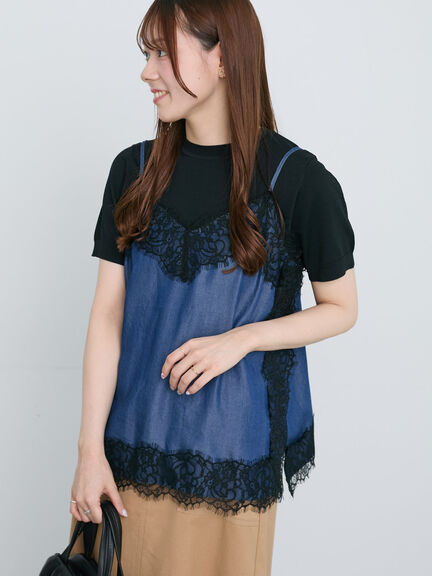 キャミソール(ブルー/青系)｜レディースファッション通販のCAN ONLINE SHOP