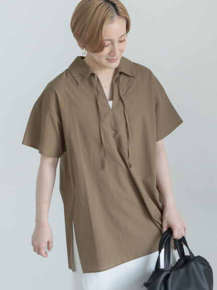 チュニック(グリーン/緑系)｜レディースファッション通販のCAN ONLINE SHOP