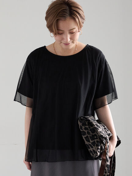 Tシャツ(ブラック/黒系)｜レディースファッション通販のCAN ONLINE SHOP