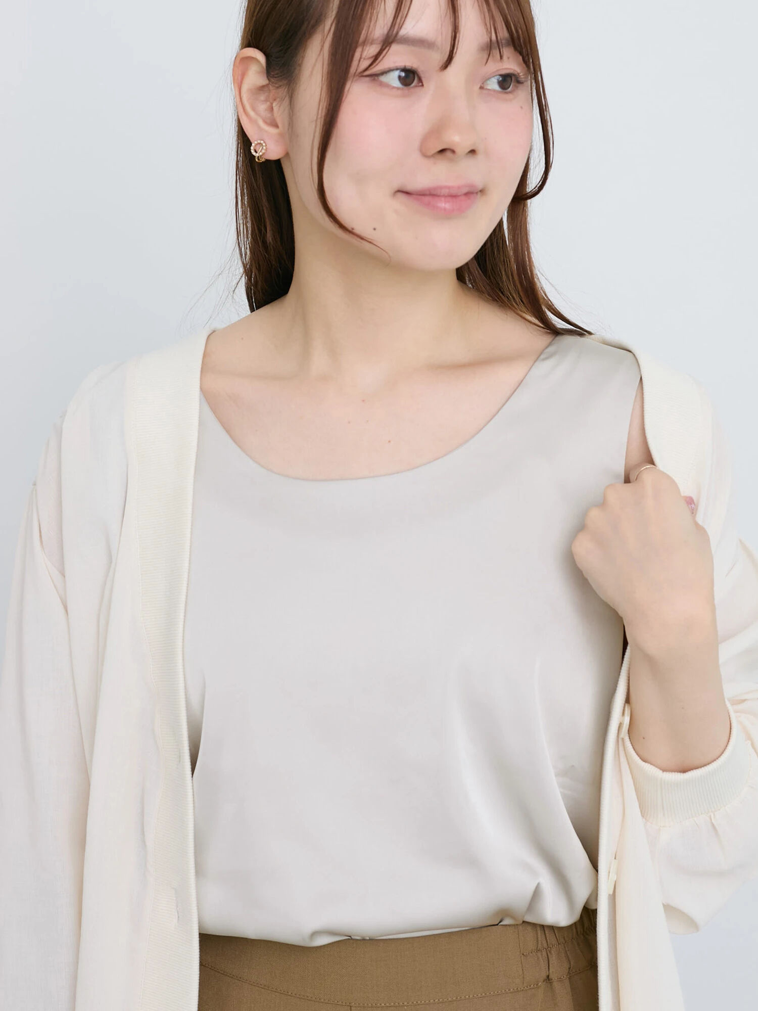 ポテ【美品】デサントビーチバレータンクトップ2枚セット セール】 前後2WAYサテン&カットタンクトップ《2026 AUTUMN LOOK