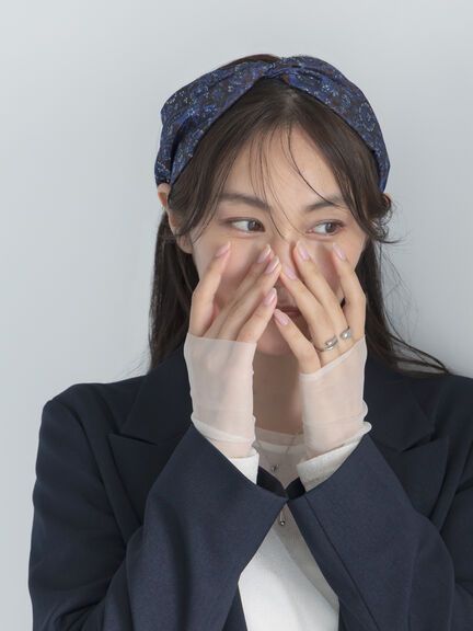 ヘアアクセ(ブルー/青系)｜レディースファッション通販のCAN ONLINE SHOP