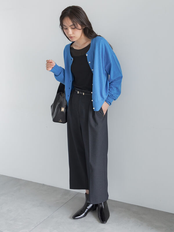 セール】 アソートワイドクロップトパンツ《2026 AUTUMN LOOK item