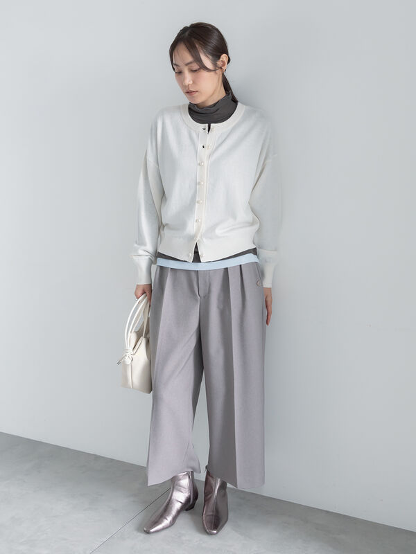 セール】 アソートワイドクロップトパンツ《2026 AUTUMN LOOK item