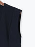 【UVカット/ウォッシャブル/撥水加工】ウールライクノーカラーフレアジレ(セットアップ可)《2026 AUTUMN LOOK item》（ブラウン/ネイビー）｜Te chichi（テチチ）通販